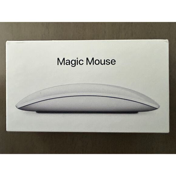 New Sealed Apple Magic Mouse White Rechargeable Multi-Touch Surface - Picture 1 of 6